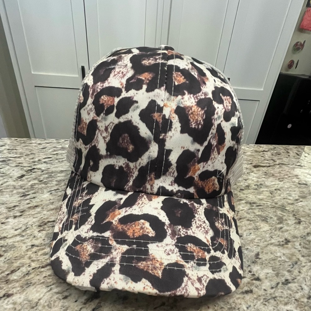 Leopard Print Cap